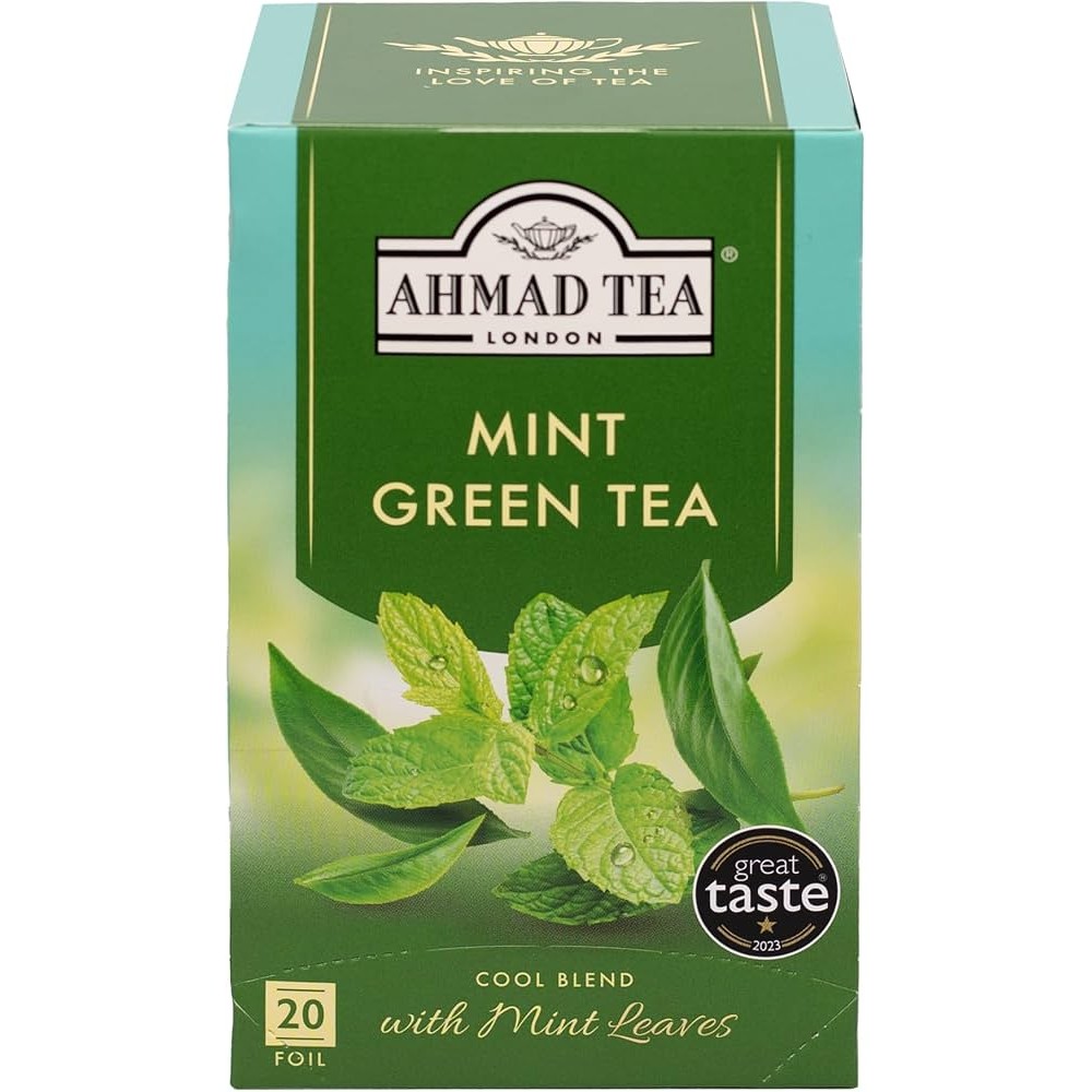 AHMED MINT MYSTIQUE GREEN TEA 20 Each