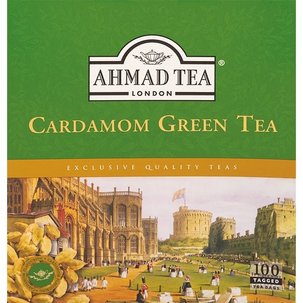 Ahmad Cardamom Green Tea 100 BAG