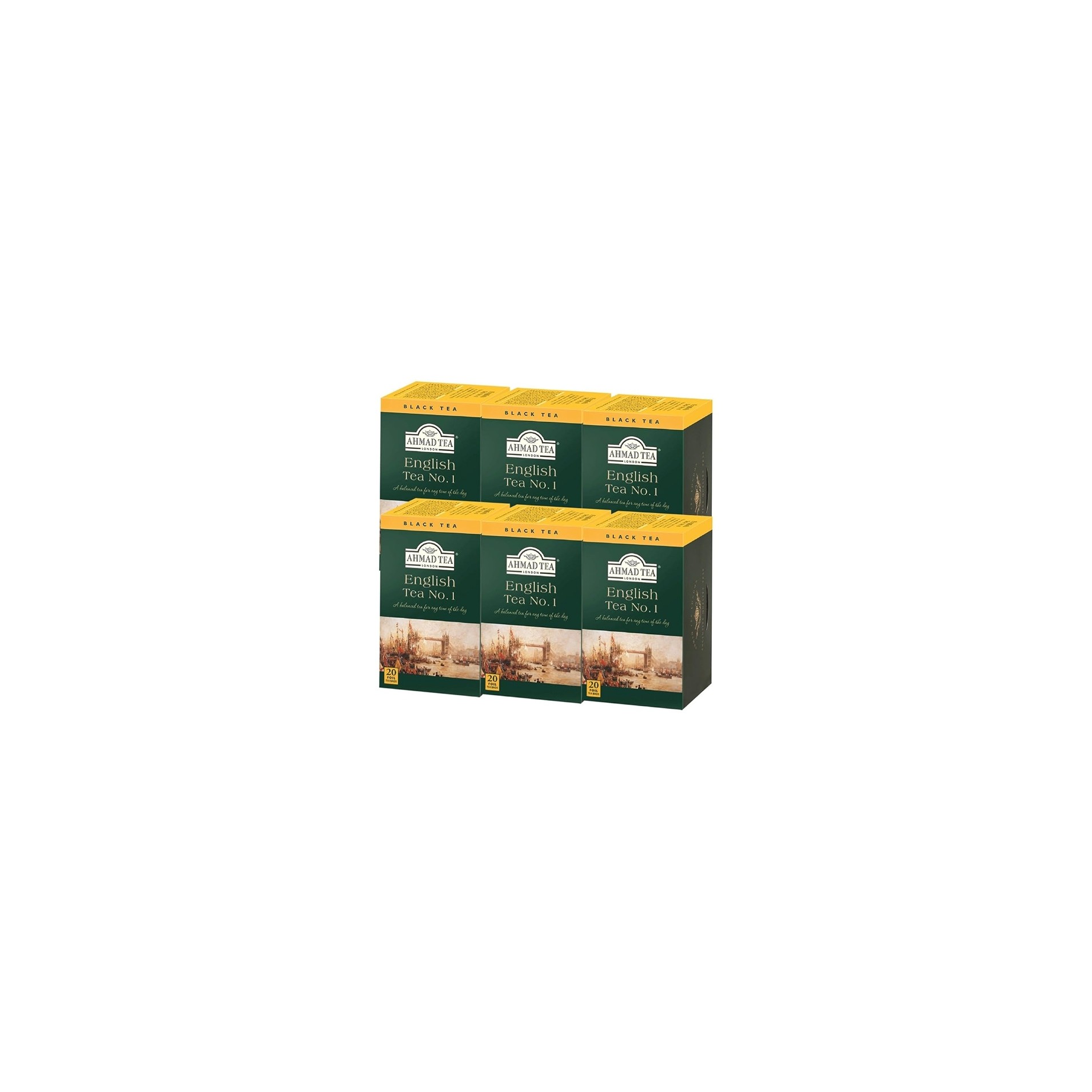 Ahmad Tea English Tea No.1 6 PACK