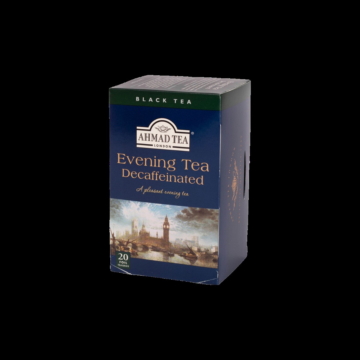 Ahmad Tea Black Tea, Decaffeinated Evening Teabags 6 PACK
