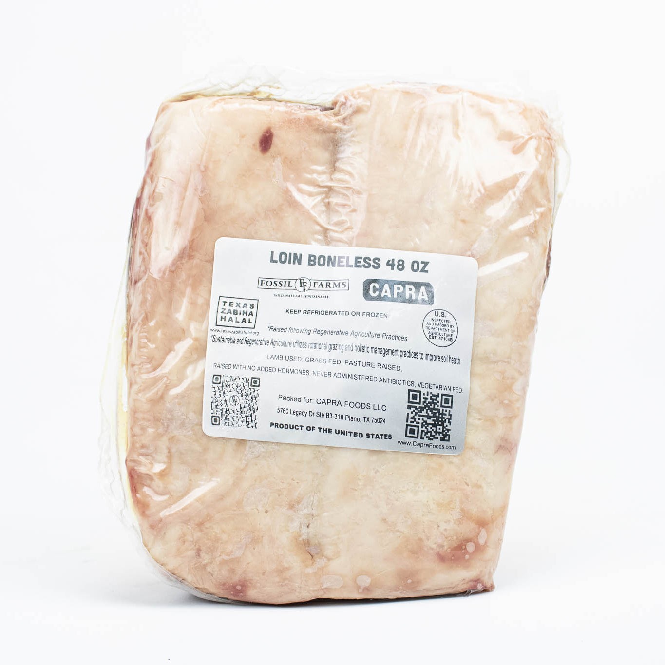Lamb Fillet 3 LBS