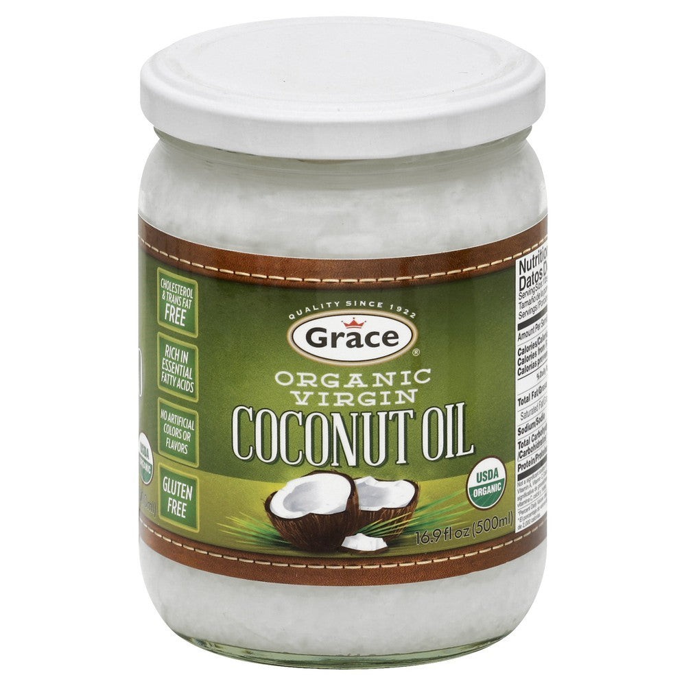 GRACE ORGANIC VIRGIN COCONUT OIL 500 ML