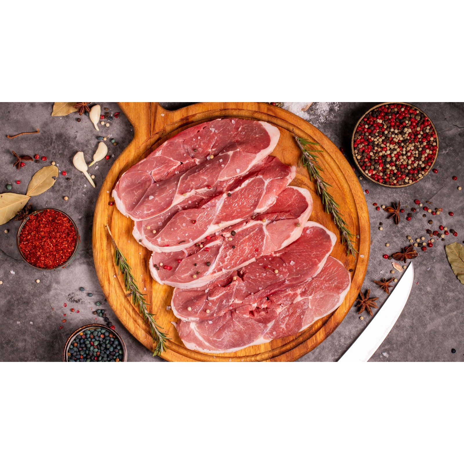 Lamb Chop Boneless 2 LB