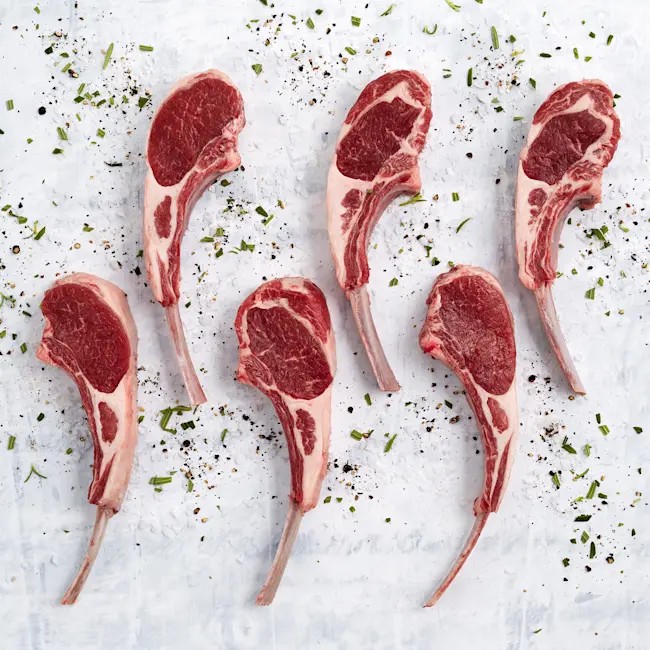 Lamb Chops Breast Piece 4 LB