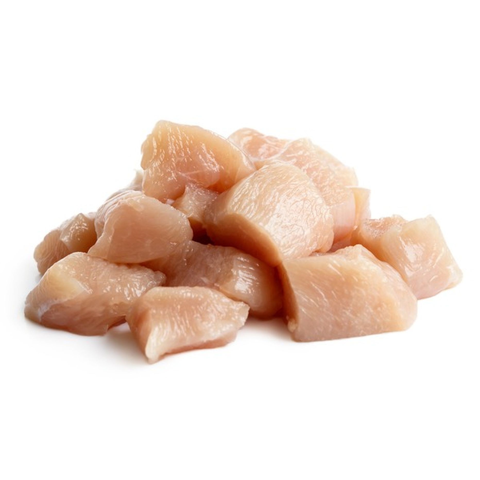Chicken Skinless Cubed 4 LB