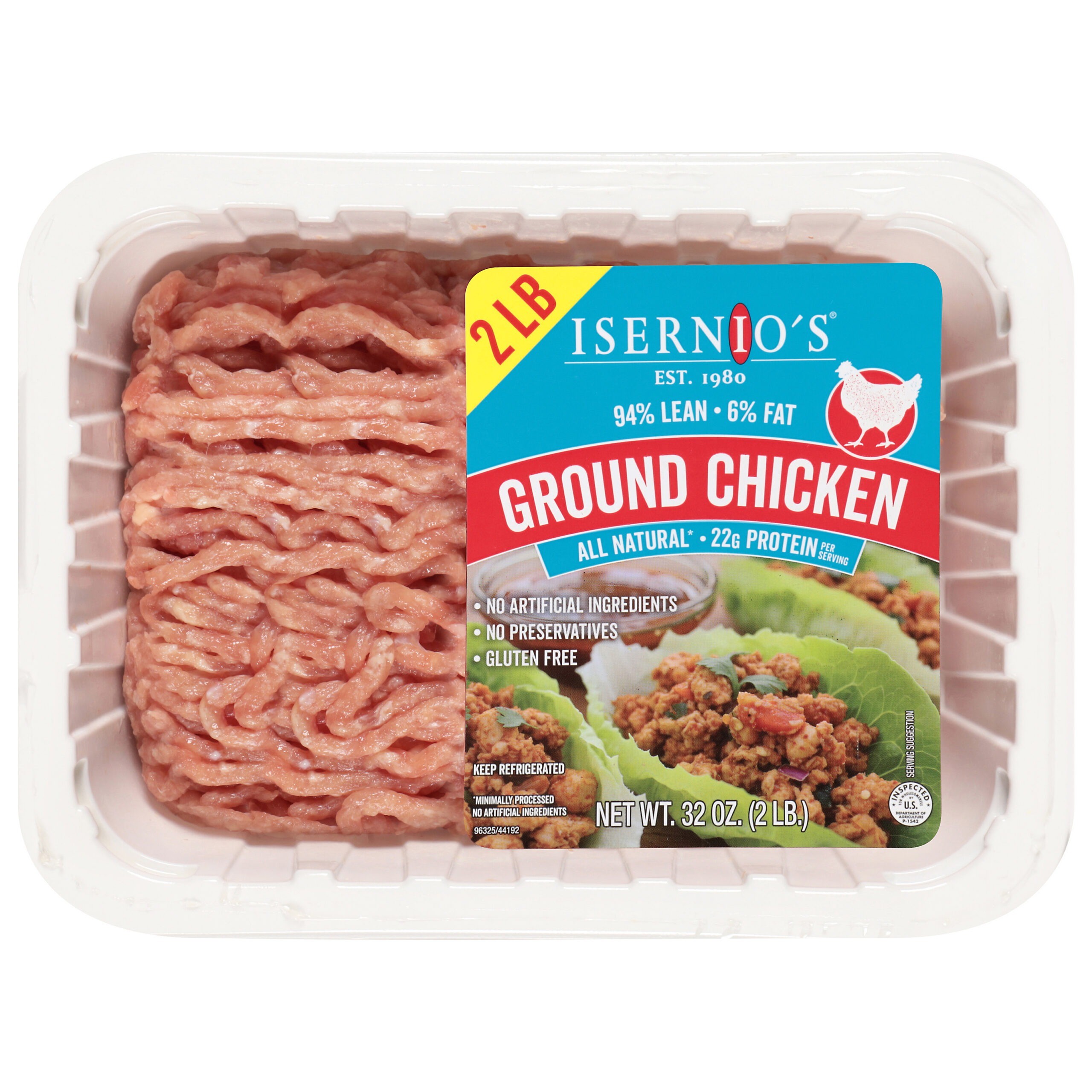 Skinless Ground Chicken 2 LB