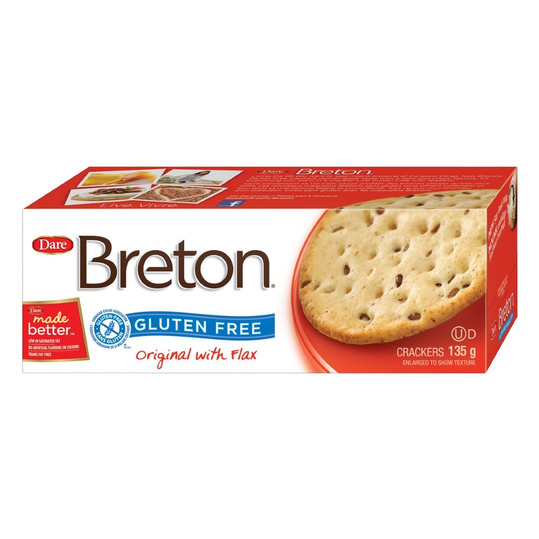 DARE BRETON ORGINAL WT FLAX GF 1 PACK