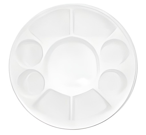 Bhaghyalaxmi 9 Comparment Plates 25 PCS