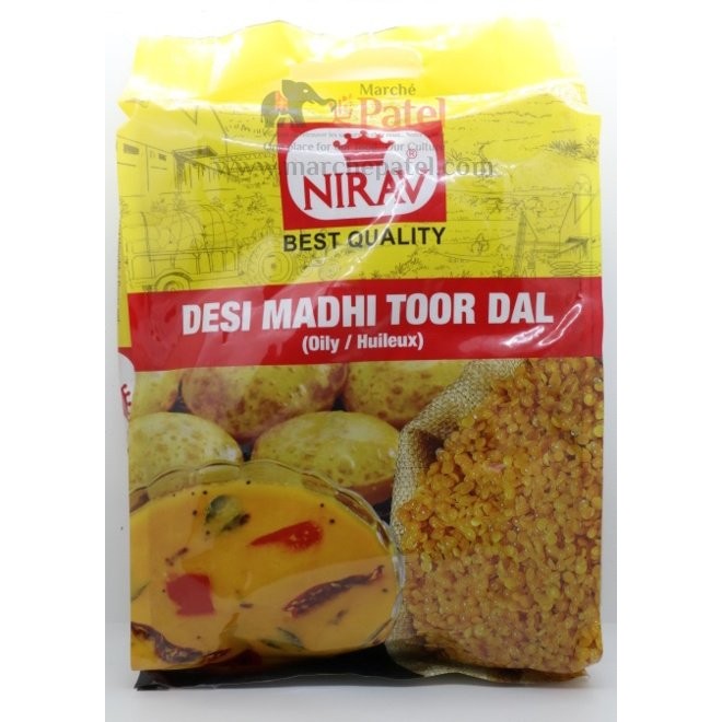 Nirav Madhi Toor Dal Oily  20 LBS
