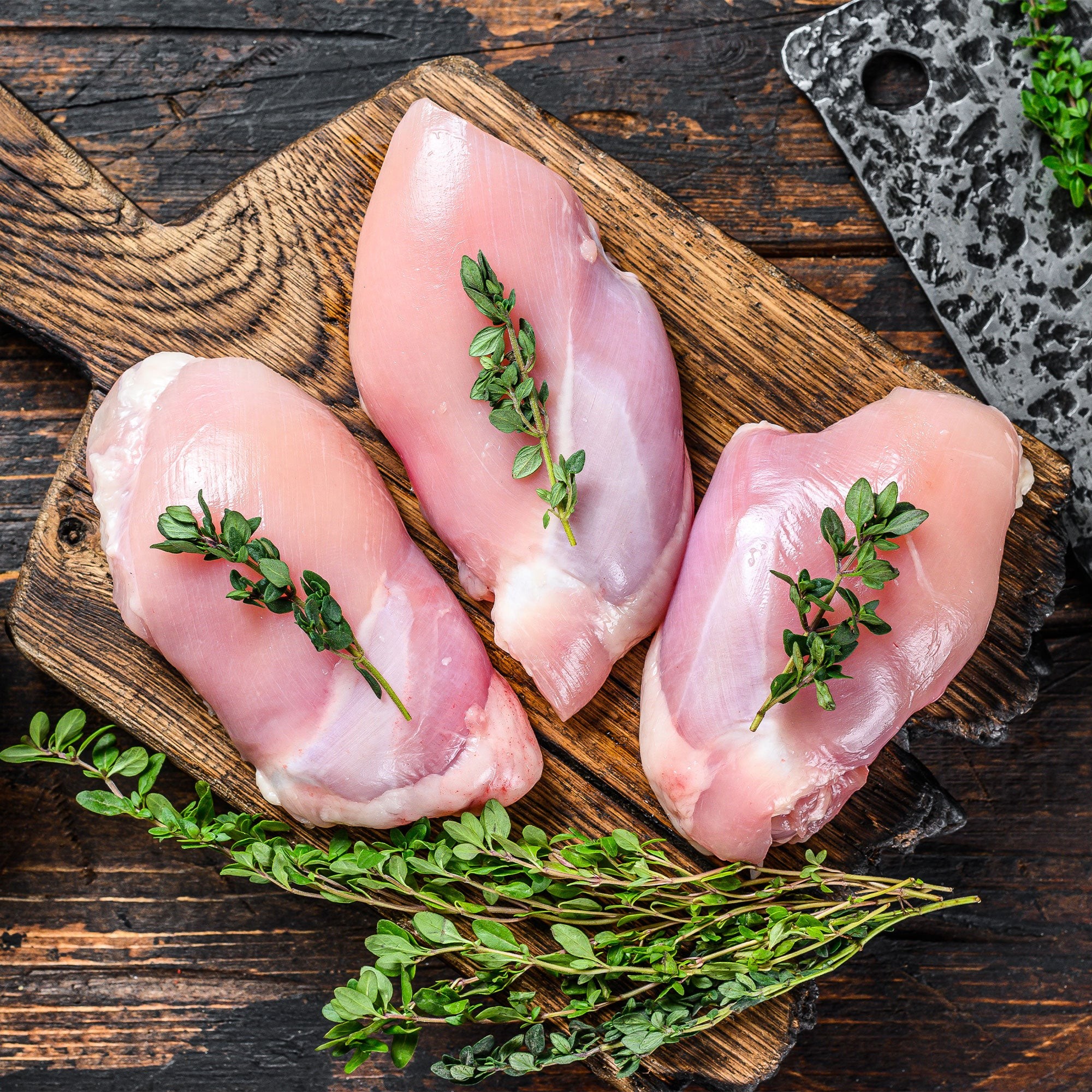 Chicken Thigh   Clean 1 LBS