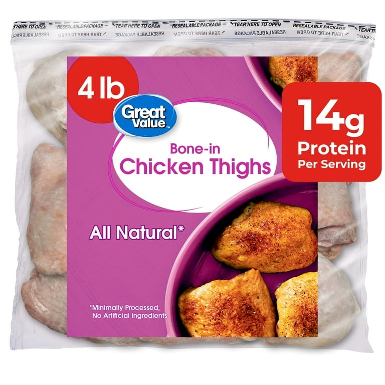 Chicken Thigh   Clean 4 LBS