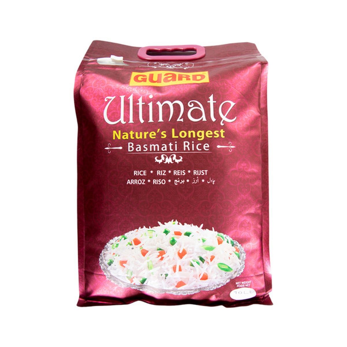 Guard Ultimate Basmati Rice 10 LBS