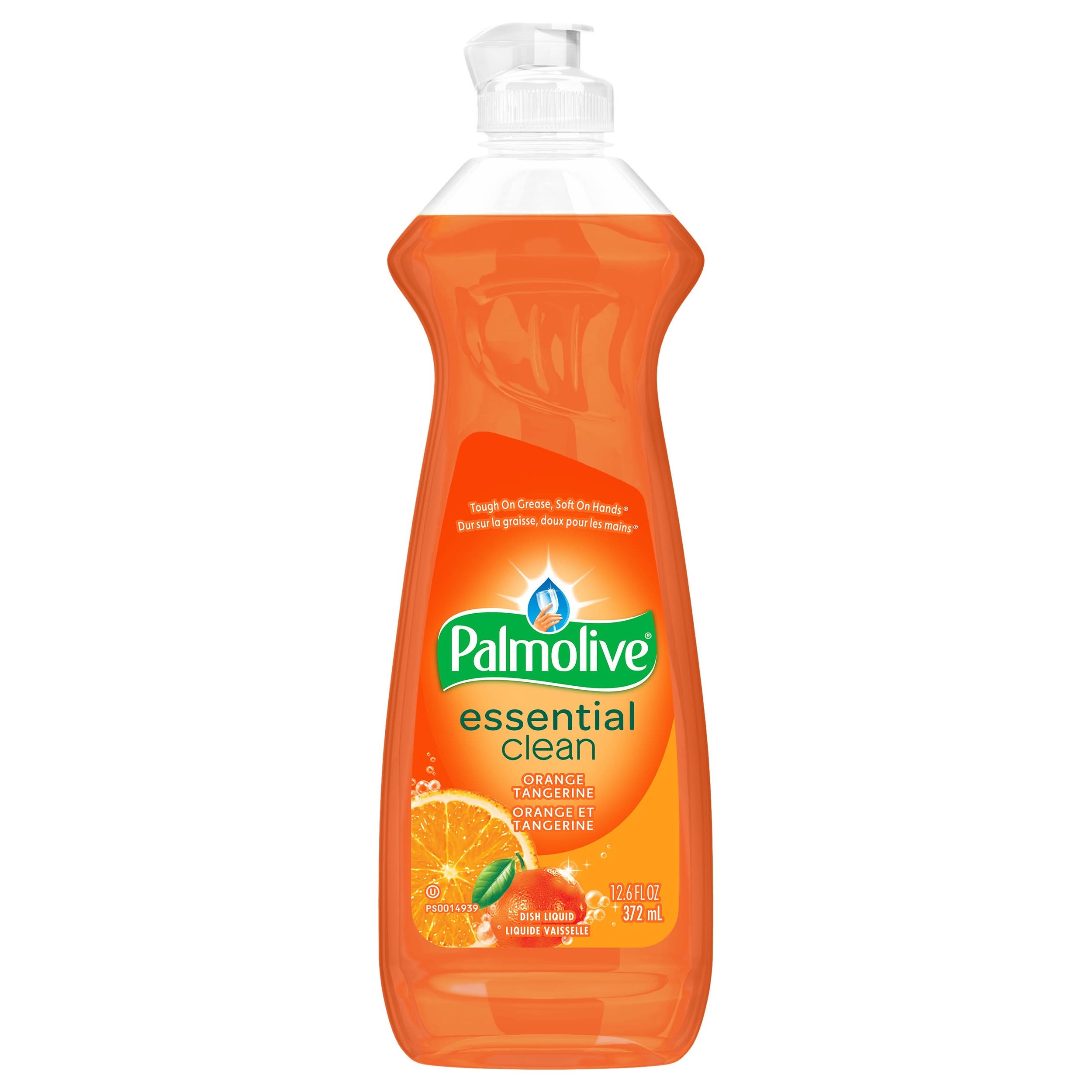 Palmolive Essential Clean Orange Tangerine Dish Liquid 372 ML