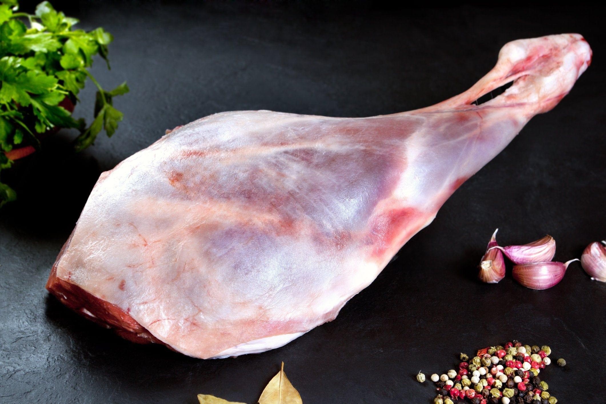 Goat Leg   Bone In 4 LBS