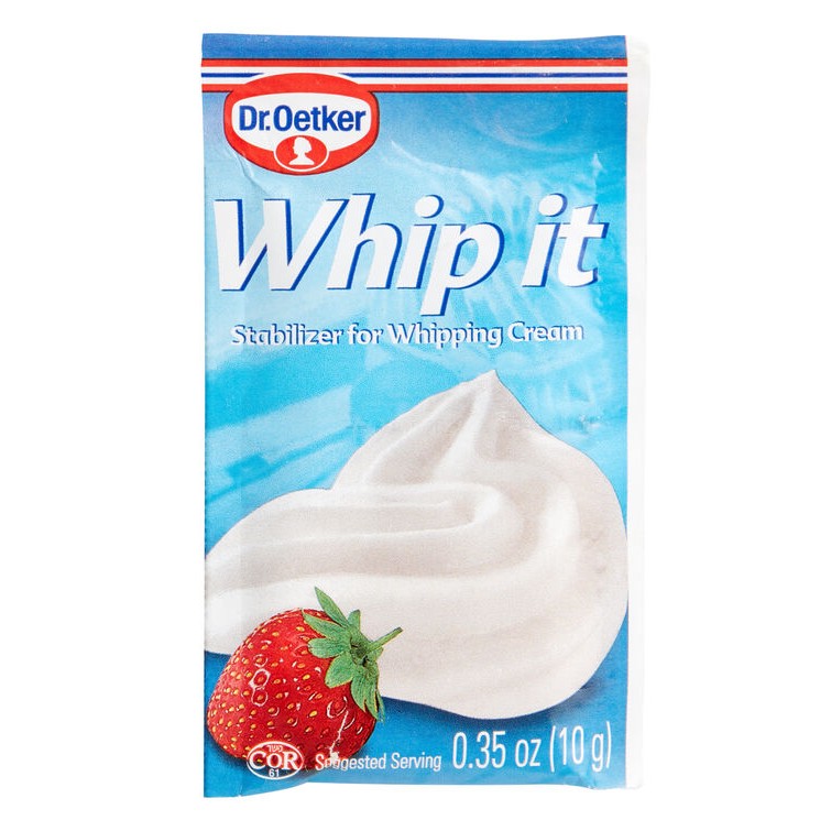 OETKER WHIP IT WHIPPING CREAM 10 GM