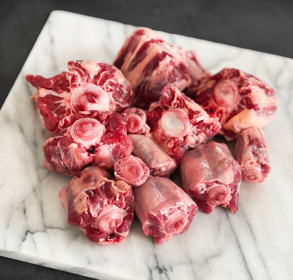 Beef Oxtail   Thin Cut 4 LBS