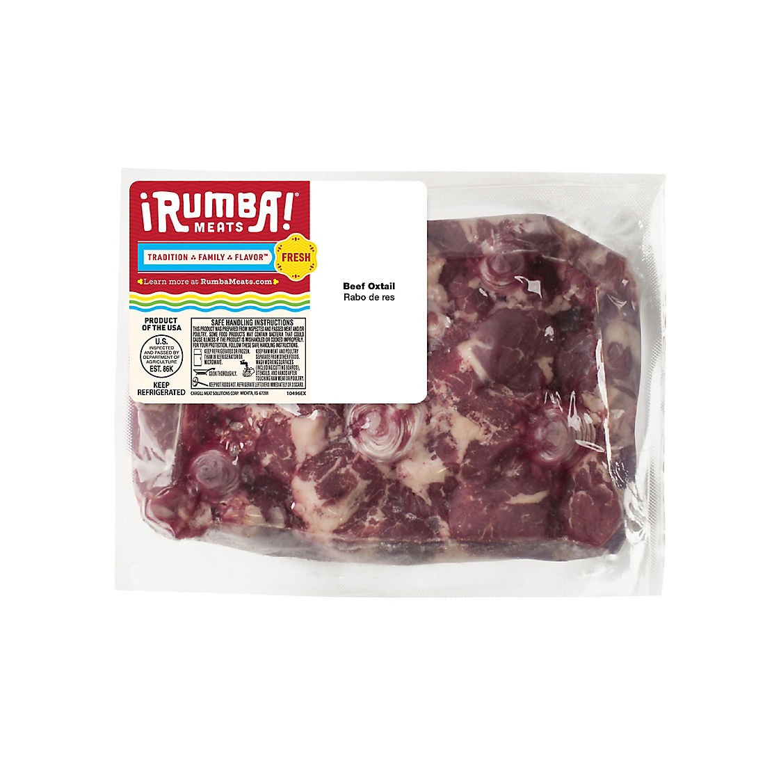 Beef Oxtail   Boneless 3 LBS
