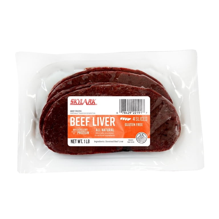 Beef Liver   Thin Cut 1 LBS