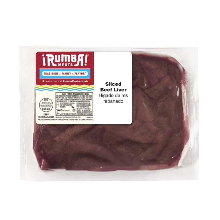 Beef Liver   Boneless 4 LBS