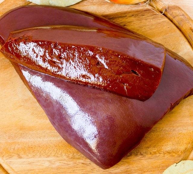 Beef Liver   Large Cut 3 LBS