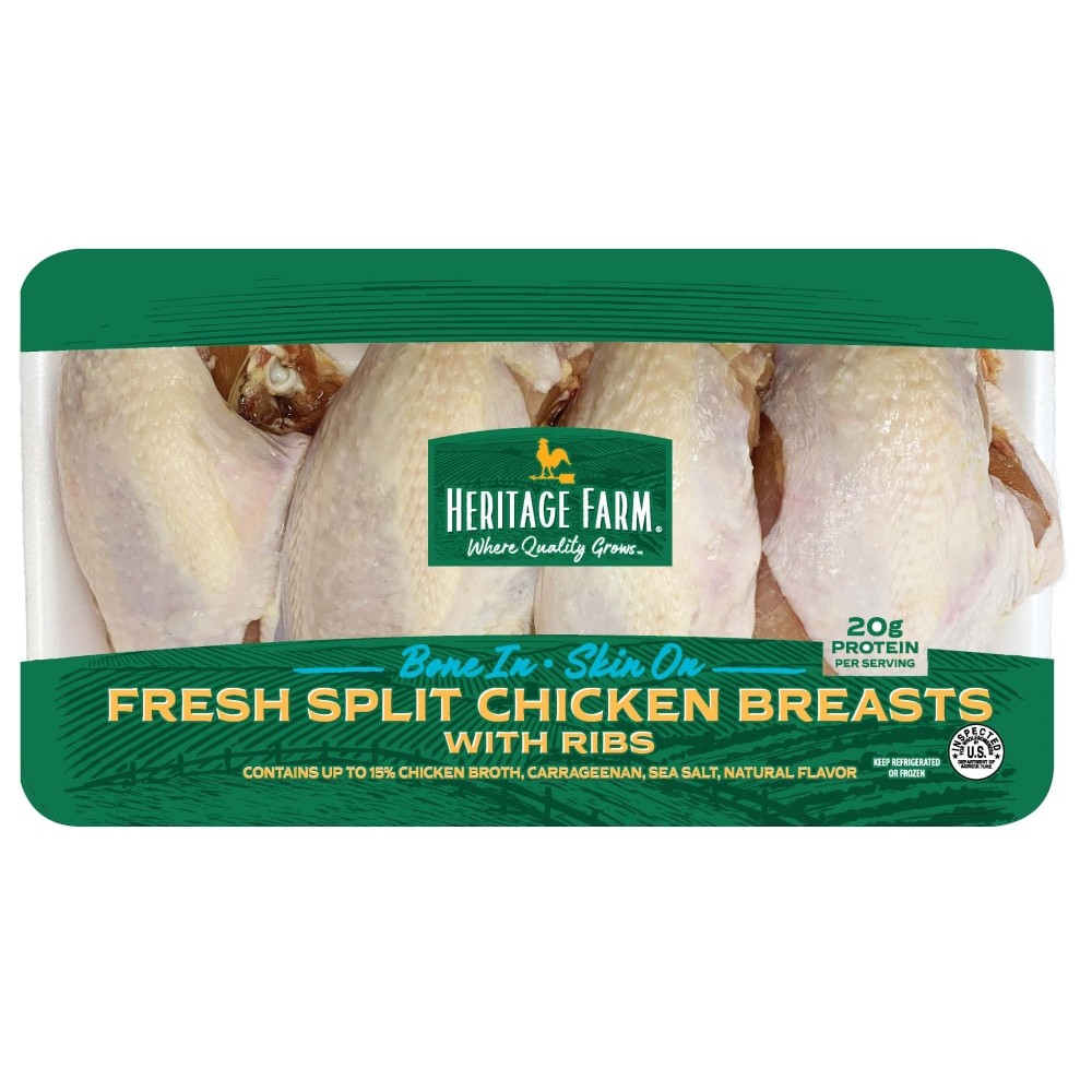 Chicken Breast   Bone In 1 LBS