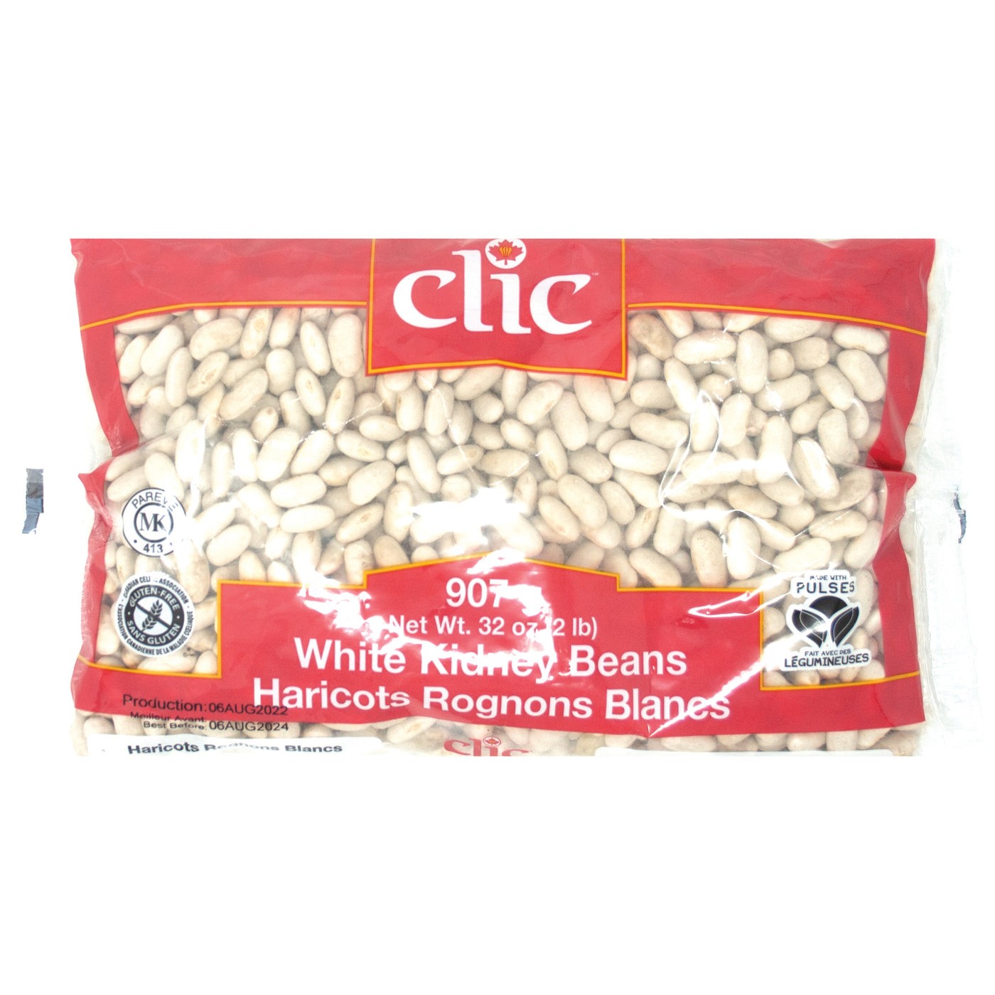 CLIC WHITE KIDNEY BEANS  2 LBS