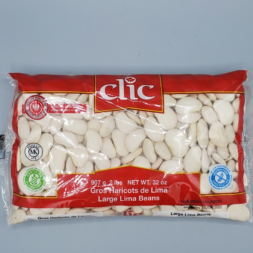 Clic Large Lima Beans 2 LBS