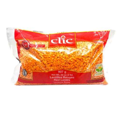 Clic Red Lentile Rouges 2 LBS