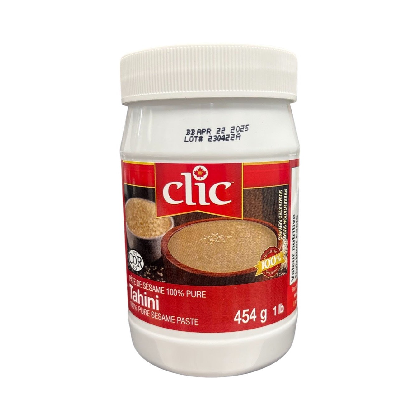 CLIC SESAME PASTE  454 ML