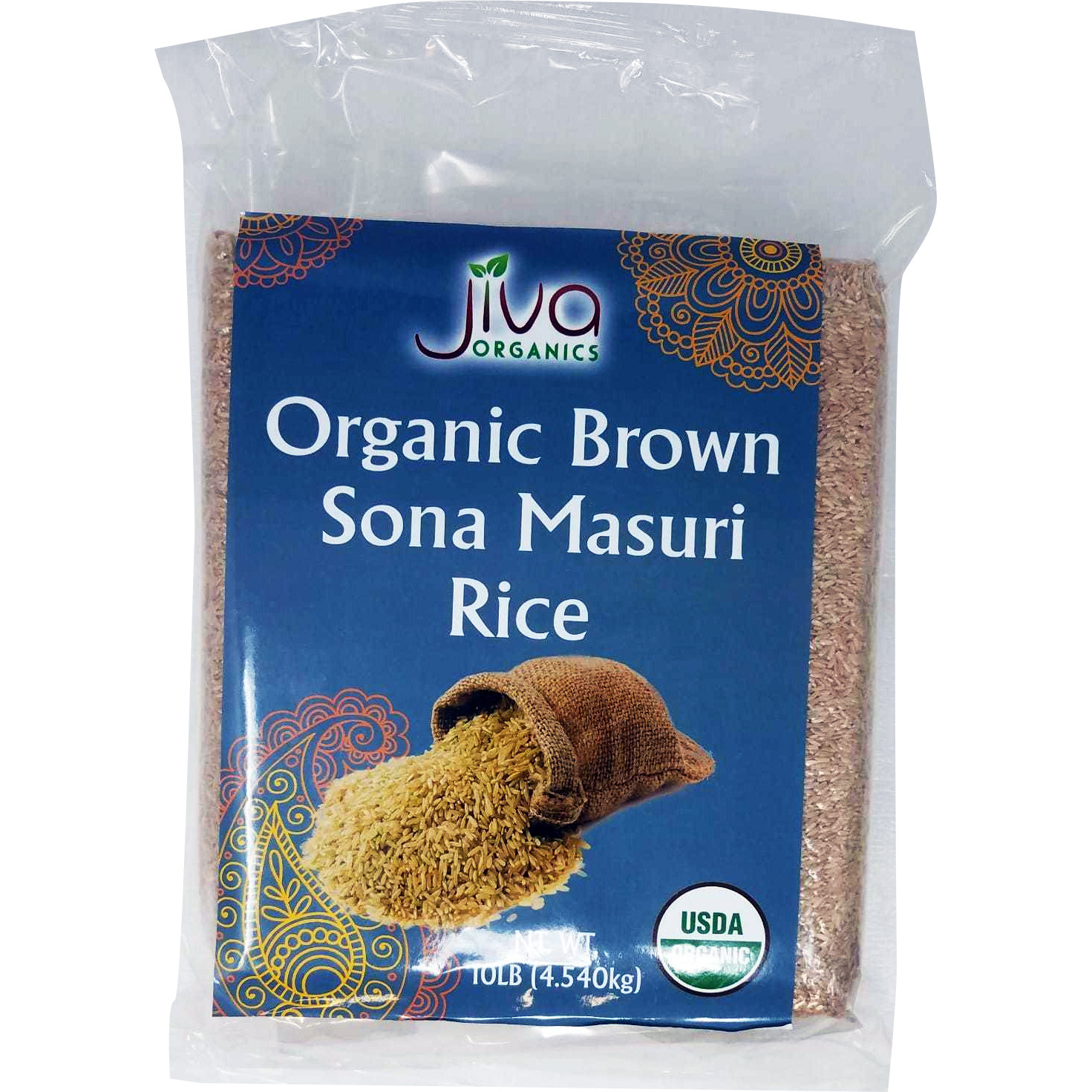 JIVA ORG SONA MASURI RICE BROWN