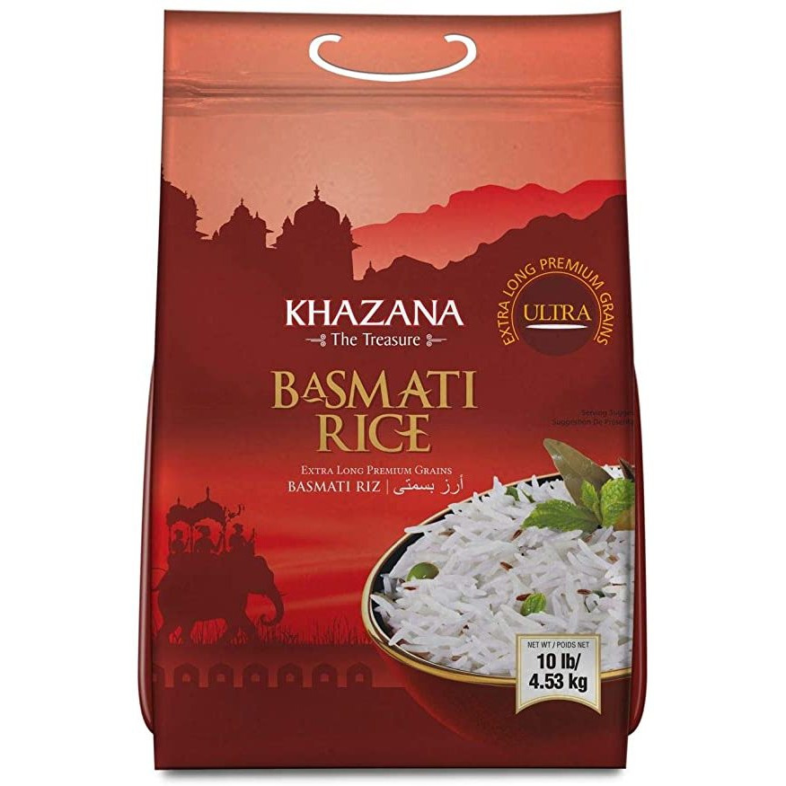 Khazana Brown Basmati Rice Extra Long Premium Grain