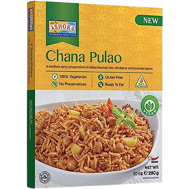 Ashoka Chana Pulao Vegan Ready To Eat