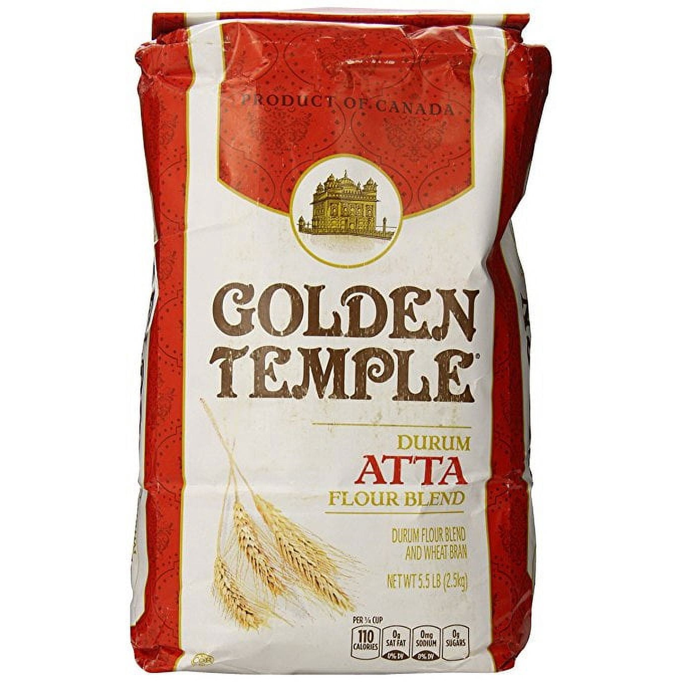 GOLDEN TEMPLE Durum Atta Flour Blend 5.5 LBS