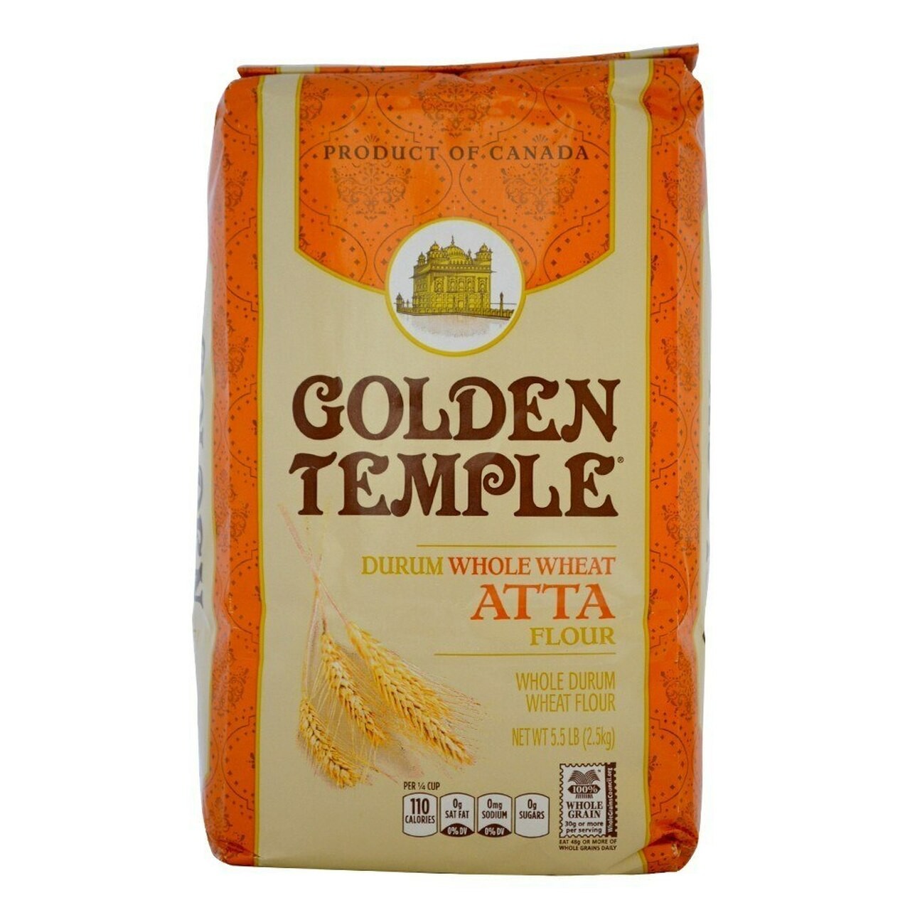 Golden Temple Whole Wheat 2.5 KG