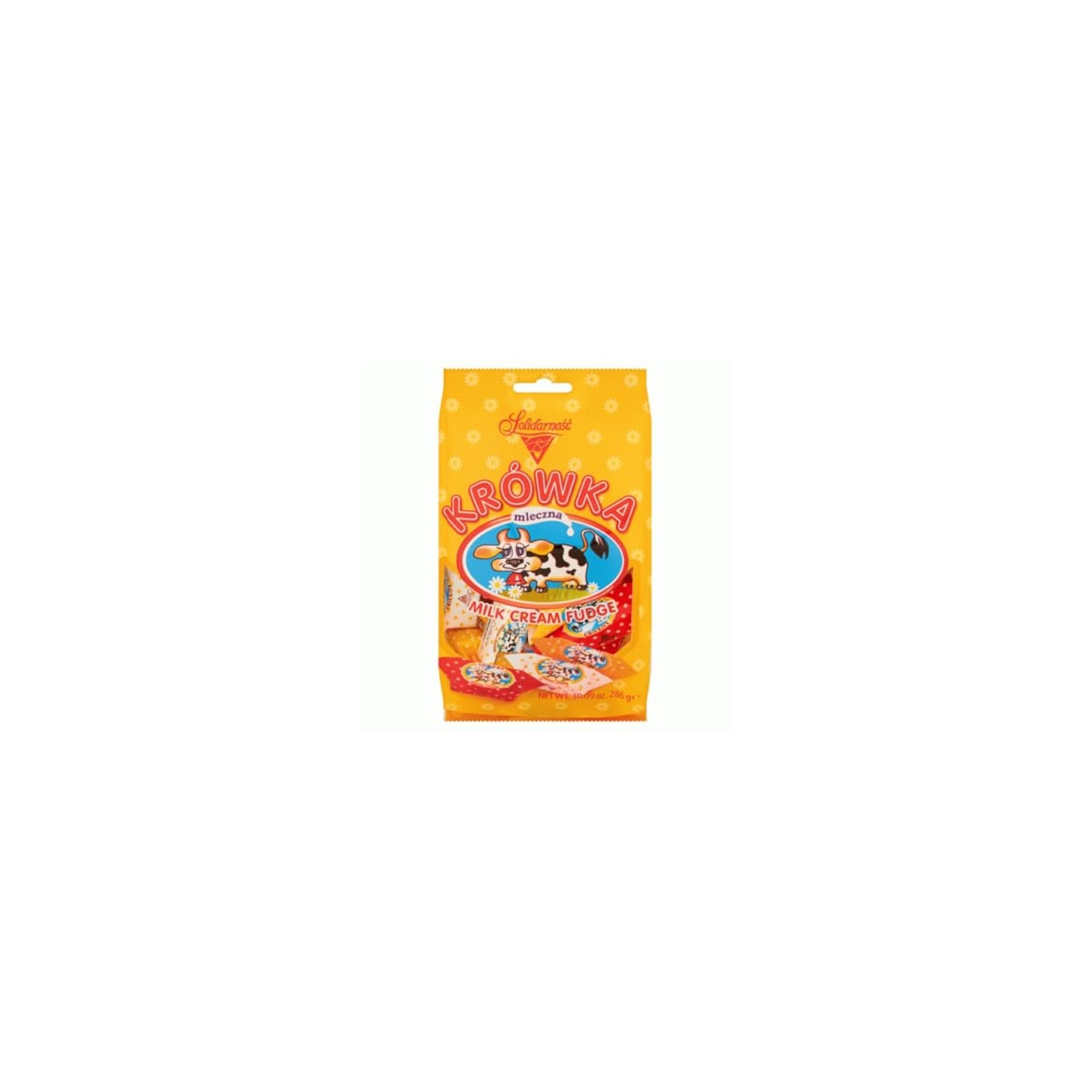 SOLIDARNOSC KROWKA MILK CARAMEL FUDGE CANDY 286 GM
