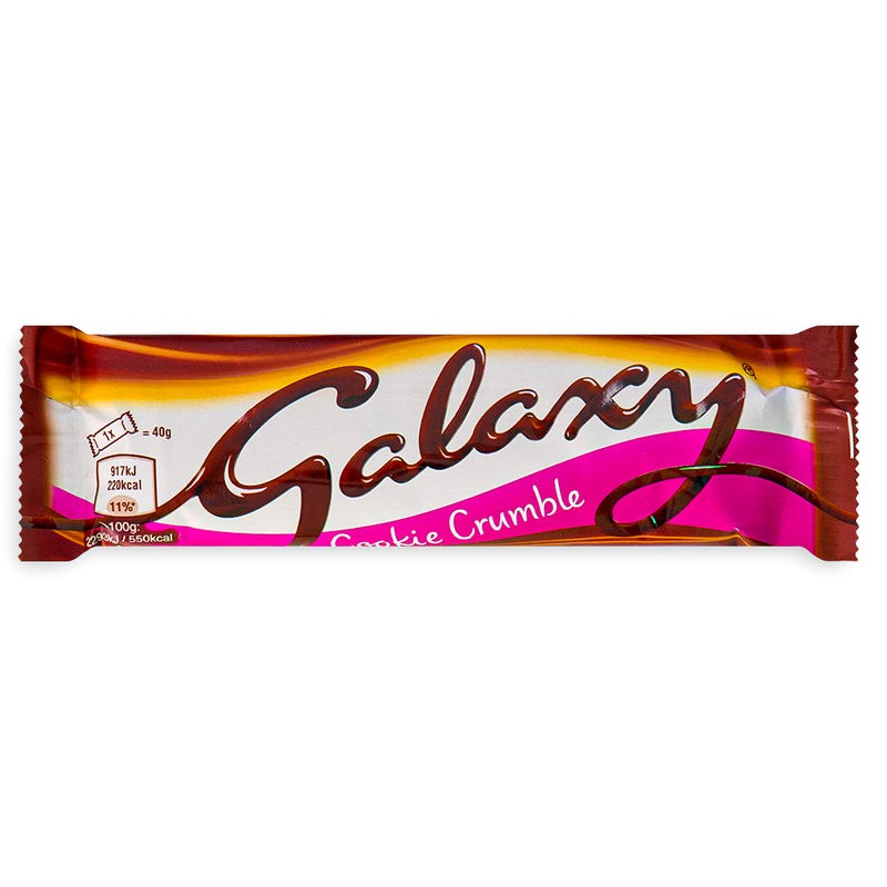 Galaxy Crumble Chocolate Bar 40 GM