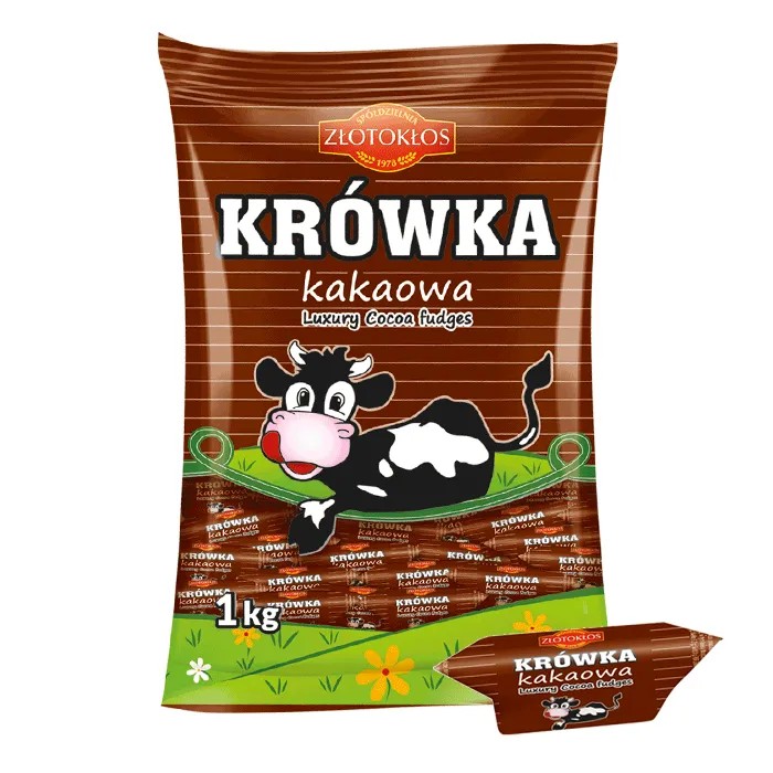 ZLOTOKLOS KROWKA LUXURY COCOA FUDGE 1 KG