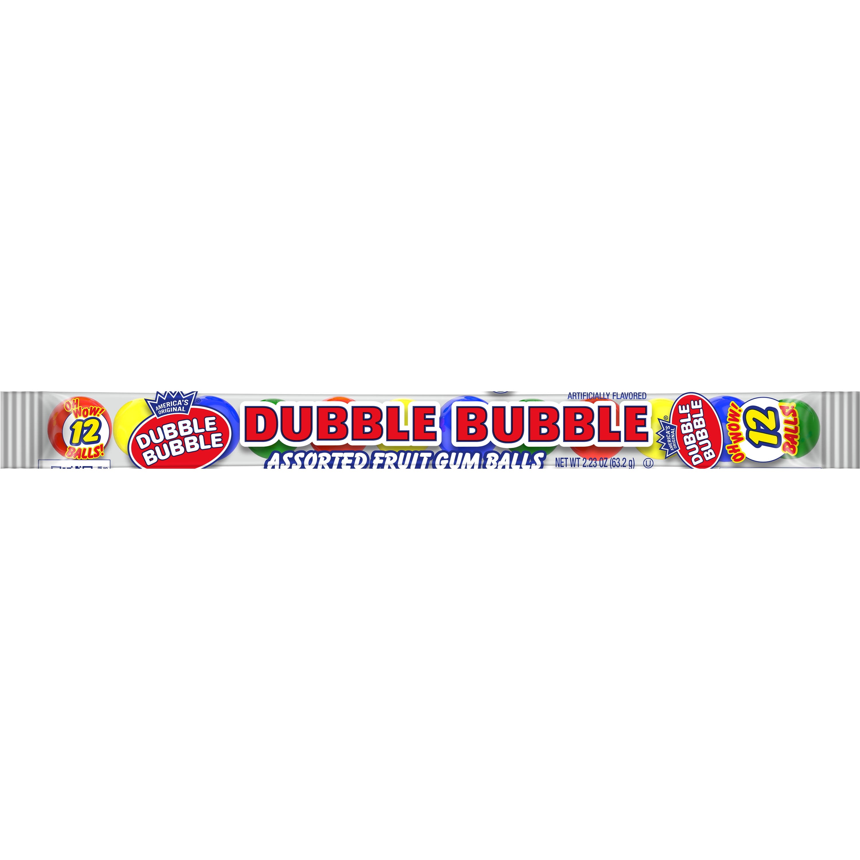DUBBLE BUBBLE 12 BALLS 63.2 GM