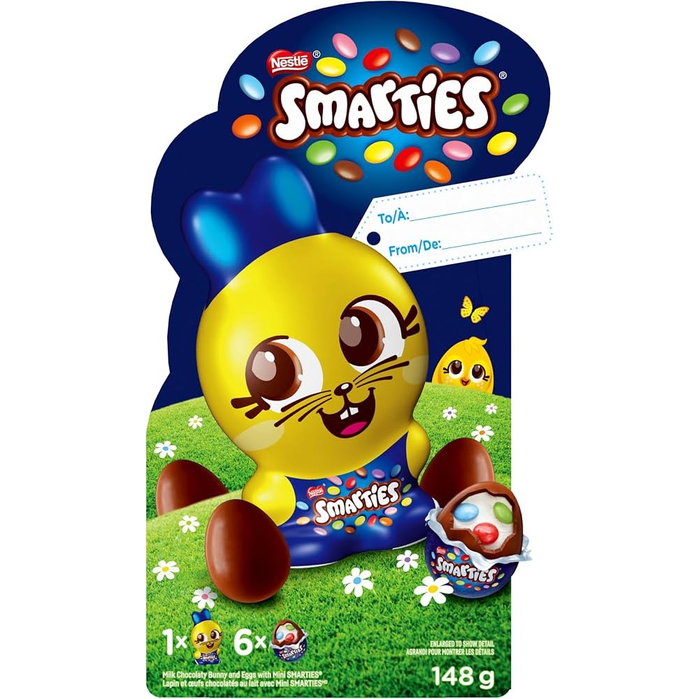 NESTLE SMARTIES HOLLOW BUNNY 1 EACH