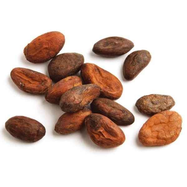 KALUSTYANS ORGANIC (PEELED) CACAO (COCOA) BEANS RAW WHOLE CHOCOLATE 0.19 Lbs