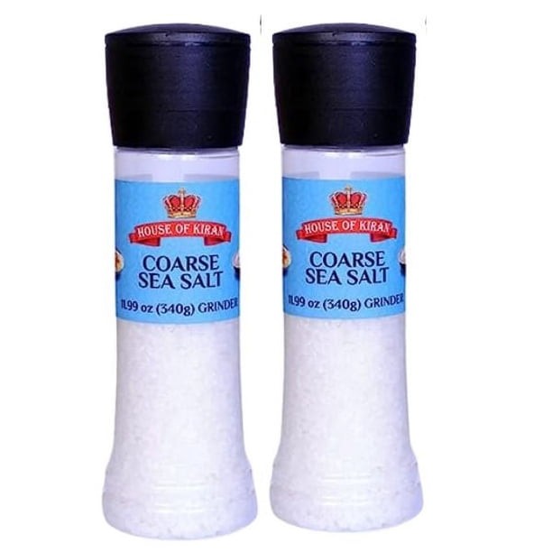HOUSE OF KIRAN COARSE SEA SALT GRINDER 340 GM