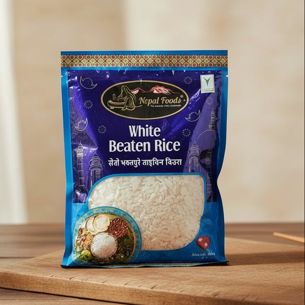 WHITE BEATEN RICE NEPAL FOODS 700 GM