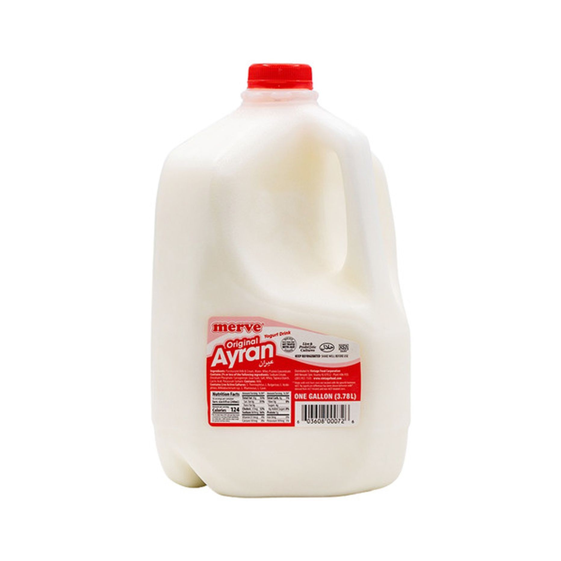 MERVE ARYAN YOGURT DRINK REGULAR 1 GALLON