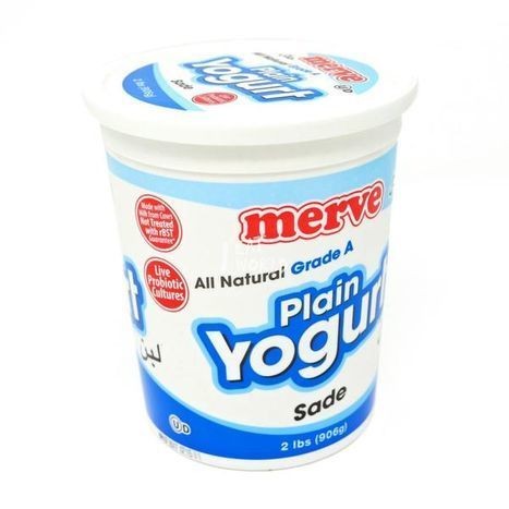 MERVE PLAIN WHOLE MILK YOGURT SADE 2 LBS