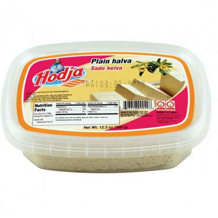 HODJA PLAIN HALVA SADE HELVA 0.77 Lbs
