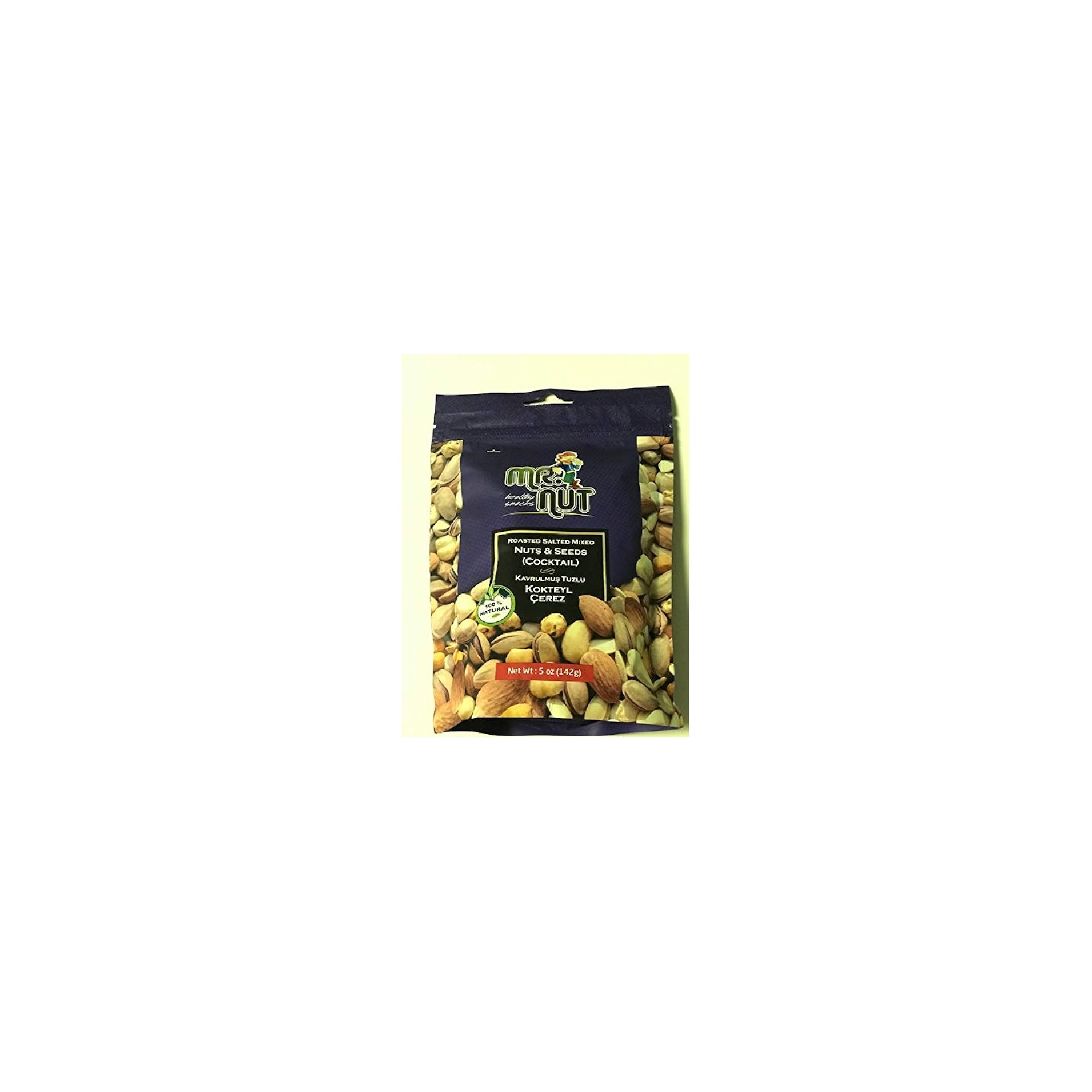 MR. NUT ROASTED SALTED COCKTAIL NUTS 5 OZ