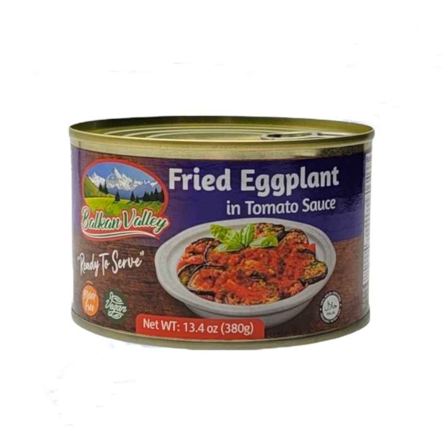 BALKAN VALLEY FRIED EGGPLANT IN TOMATO SAUCE 0.81 Lbs