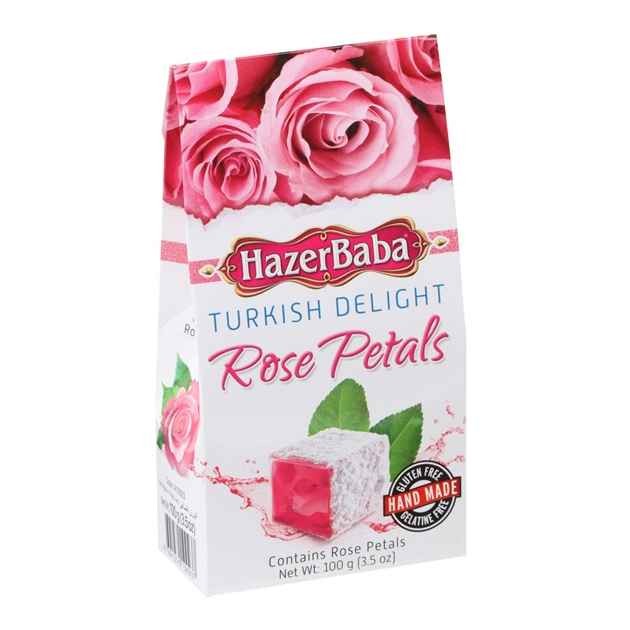 HAZERBABA TURKISH DELIGHT ROSE PETALS 0.22 Lbs