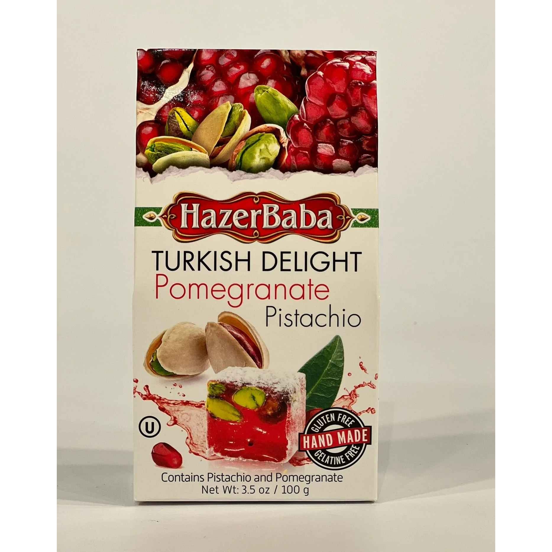 HAZERBABA TUR DELIGHT POMEGRANATE PISTACHIO 0.22 Lbs