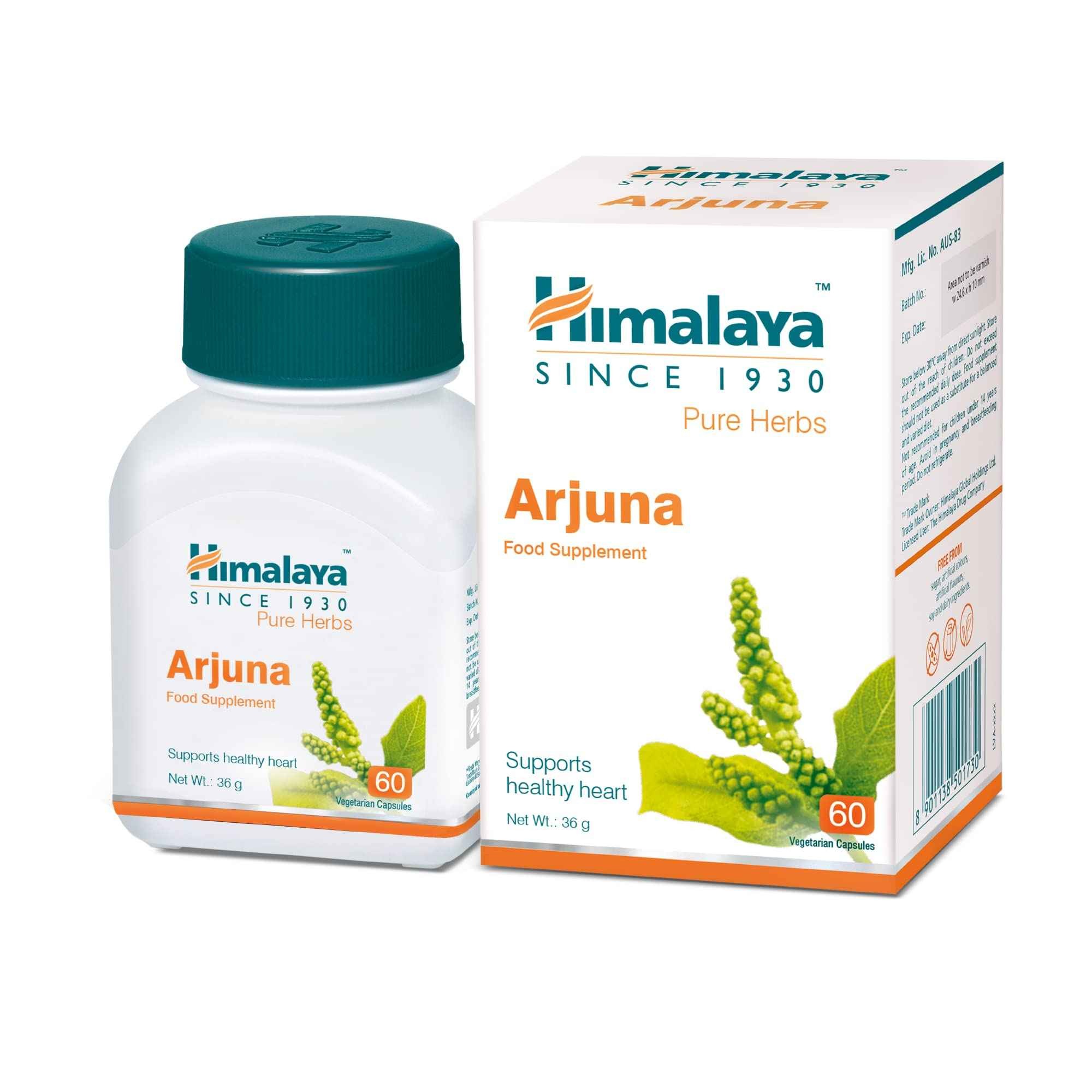 Himalaya Arjuns Herbal 60 COUNT
